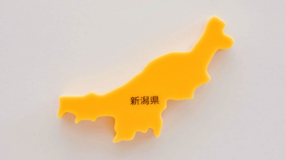 新潟県の図